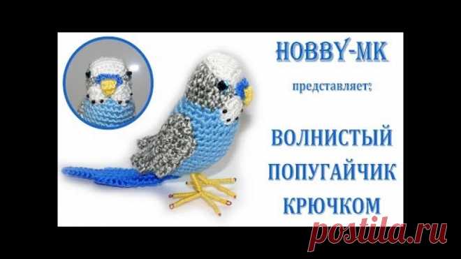Как связать попугая крючком. мастер-класс с фото