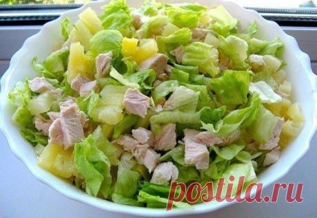 Очень легкий и не менее вкусный салатик / Удивительная еда!