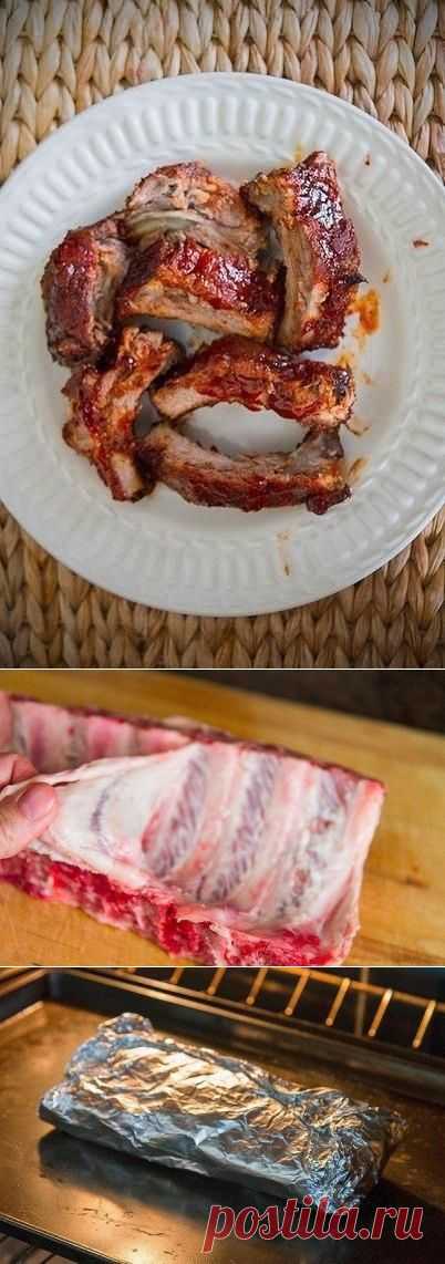 Простой и невероятно вкусный рецепт ребрышек.