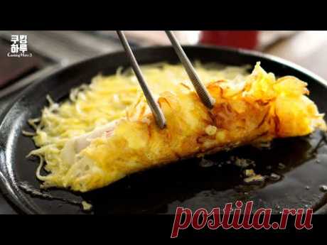НЕТ муки! Горячий картофель с пикантным хот-догом !! Просто смотреть на это аппетитно!