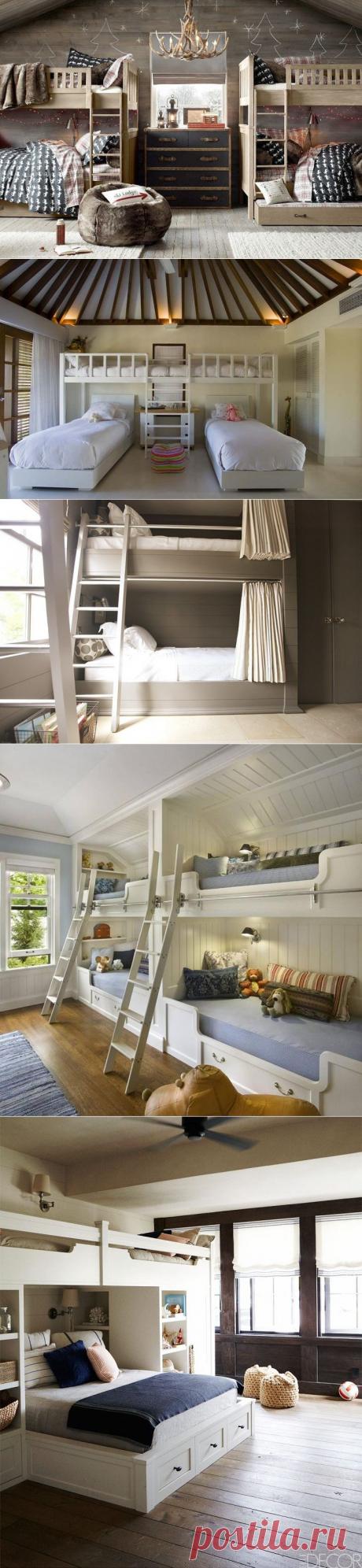 Двухъярусные кровати для детей / Малютка