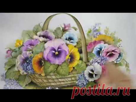 Pintando Amor Perfeito - #BIAMOREIRA