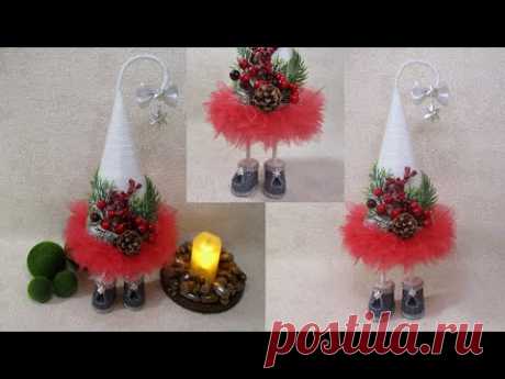 DIY .🎄Ёлочка на ножках ТОПОТУШКА своими руками🎄
