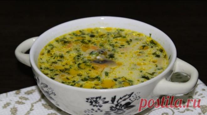 Самый вкусный грибной сливочный суп - lublugotovit.me