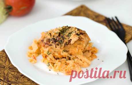 Ленивые голубцы
Этот рецепт точная копия оригинального вкуса, но занимает намного меньше времени на приготовление.