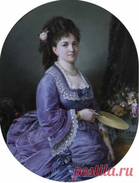 Tito Agujari (Italian, 1834-1908) был известным итальянским портретистом и художником-историком.