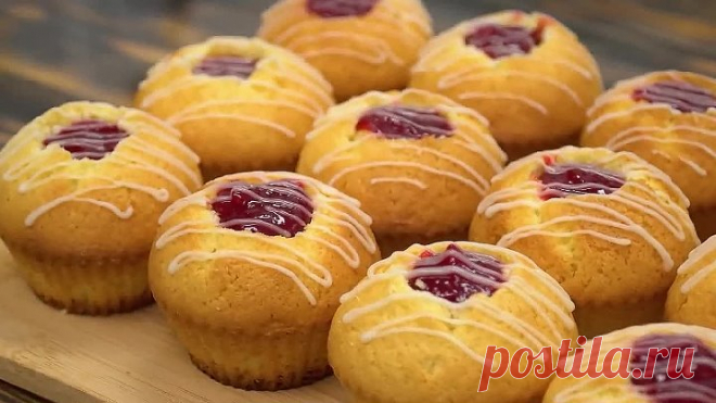 Вкусно - не значит дорого! Пышные кексы к чаю
