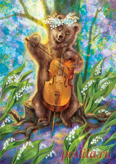 Иллюстрация Сюита &quot;Ландыши&quot;.  Таня Сытая / Tanya Sitaya