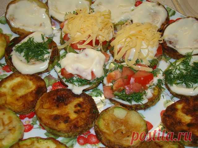 Закуска из кабачков