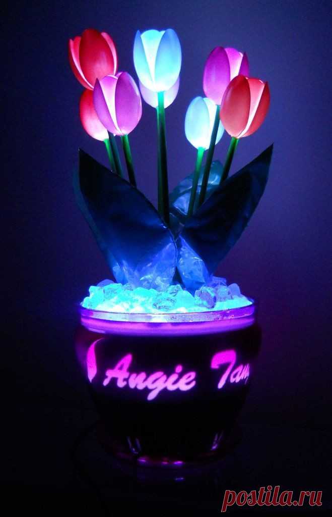 Поделки из одноразовых ложек