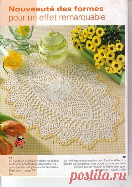 Журнал: Elena Crochet D'Art №33 (вязание салфеток, крючок) - Вяжем сети, спицы и крючок - ТВОРЧЕСТВО РУК - Каталог статей - ЛИНИИ ЖИЗНИ