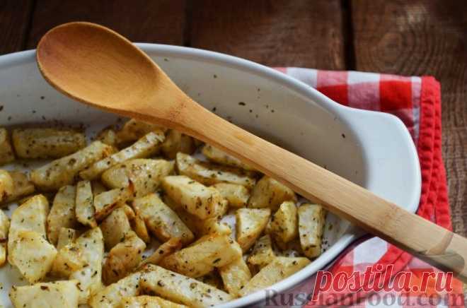 Рецепт: Корень сельдерея в духовке на RussianFood.com