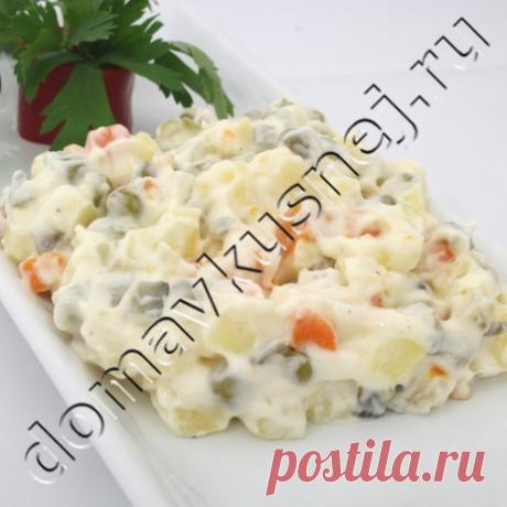 Салат Оливье - а Дома Вкусней...Рецепты домашней кухни с фоторгафиями на каждый день