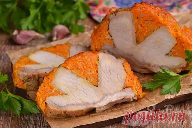 Интересный способ приготовления мяса в духовке: простые продукты, красивый разрез и сочно - Будет вкусно - 28 апреля - Медиаплатформа МирТесен