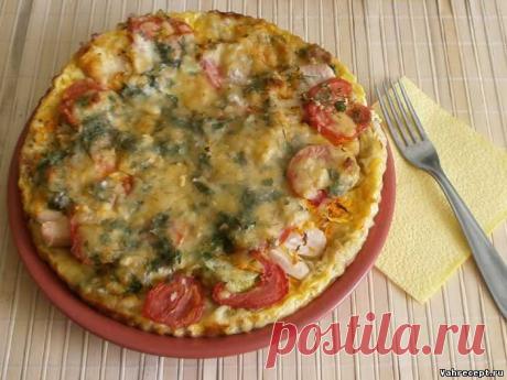 Кабачковая пицца - Пошаговый рецепт с фото - Готовим пицу
