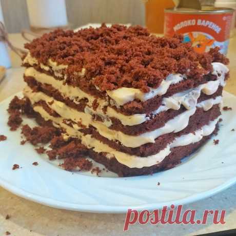 Торт за 5 минут: получается вкуснее всех остальных | Манник | Яндекс Дзен