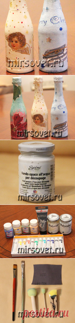 Декупаж: полезные практические советы для начинающих | МирСовет.ру