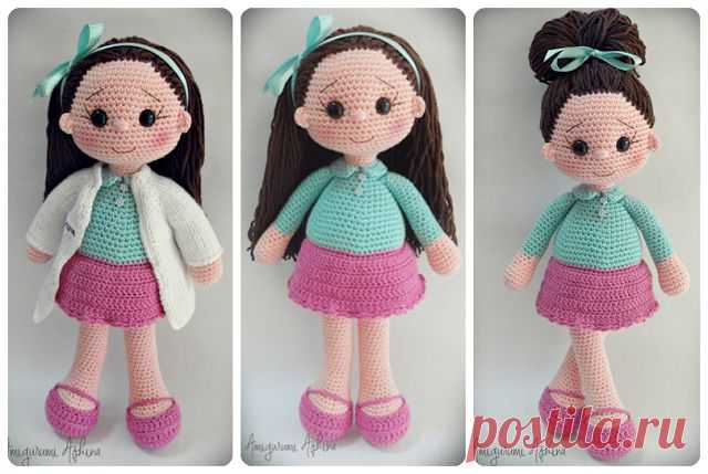 Amigurumi Aşkına-Örgü Oyuncaklarım: Amigurumi Bayan Doktor Adayı :)