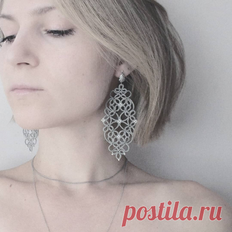 СЕРЬГИ БЕЗ СХЕМЫ