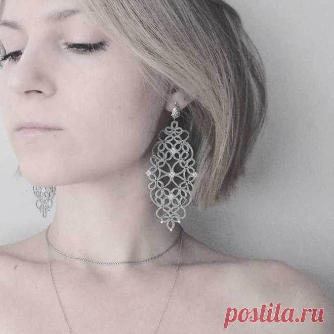 СЕРЬГИ БЕЗ СХЕМЫ