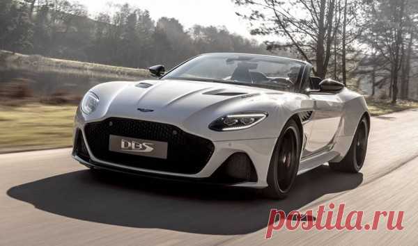 Aston Martin DBS Volante 2019 - новый быстрый кабриолет  - цена, фото, технические характеристики, авто новинки 2018-2019 года