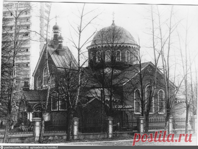 Фотография - Храм Святых мученников Адриана иНаталии - Фотографии старой Москвы