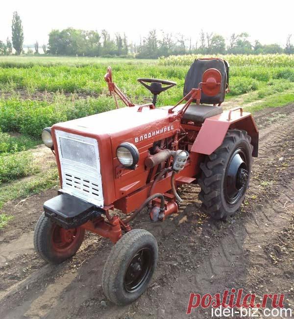 Минитрактор своими руками: фото и описание самоделки