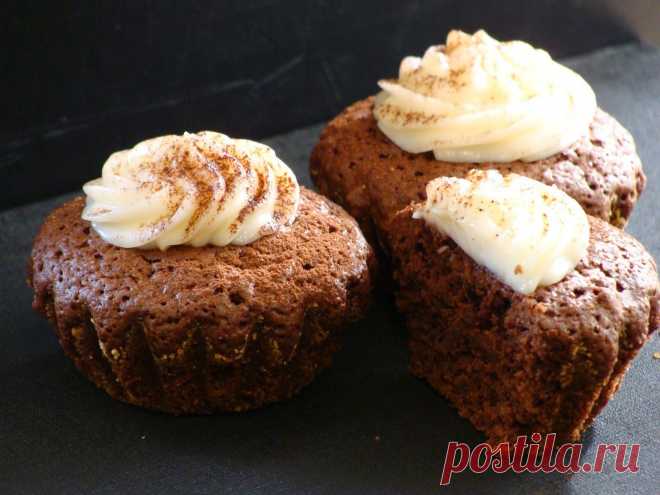 Вкусно жить не запретишь!: Капкейки "Брауни"