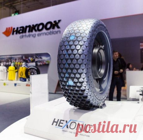 Hankook представила новые футуристичные шины Hexonic и Aeroflow | Техкульт