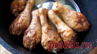 Готовим курицу на крышке - вкуснятина необыкновенная!