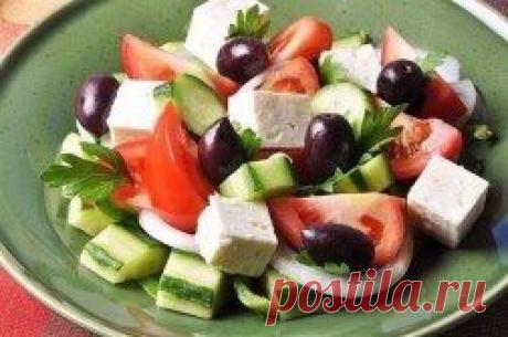 ТОП-7 вкусных салатов без майонеза
