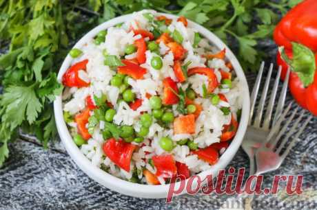 Салаты с рисом