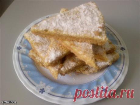 Хрустящие лимонные тартинки (быстро и вкусно)