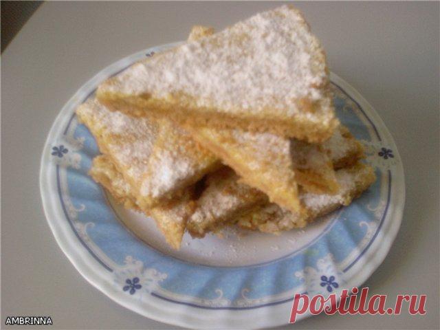 Хрустящие лимонные тартинки (быстро и вкусно)