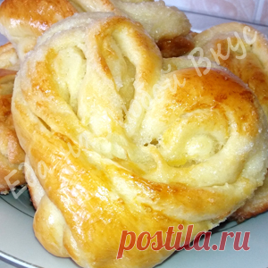 Мягкие Плюшки с сахаром. Самая вкусная выпечка в духовке. рецепт с фото