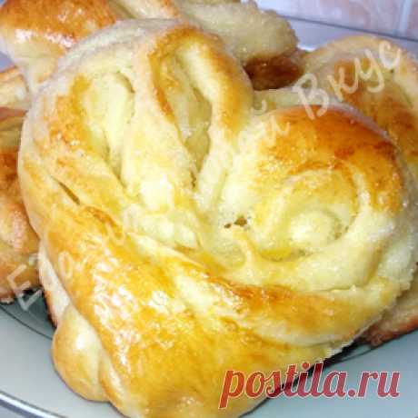 Мягкие Плюшки с сахаром. Самая вкусная выпечка в духовке. рецепт с фото