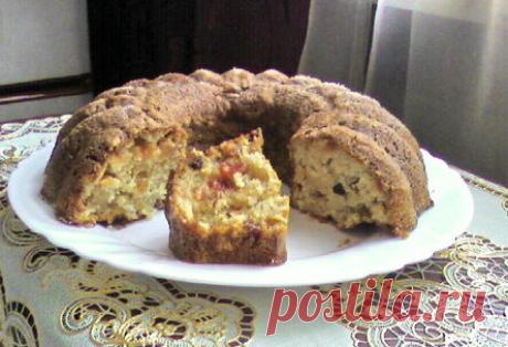 Фитнес-запеканка с фруктами и творогом. Худеем вкусно!