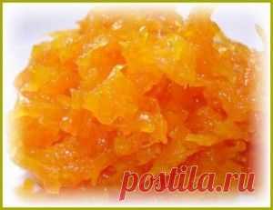 Вкусное варенье из тыквы с апельсином