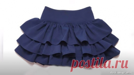 Юбка с оборками и молнией в боковом шве. Видео МК | Швейная мастерская Как сшить юбку с оборками и молнией в боковом шве. Автор МК Ольга МаксимоваОт автора: Дочка захотела себе пышную школьную юбочку и на днях я сшила ей такую юбку с оборками и молнией в боковом шве. На юбку ушло примерно 1,4 м костюмной ткани при ширине 150 см.
