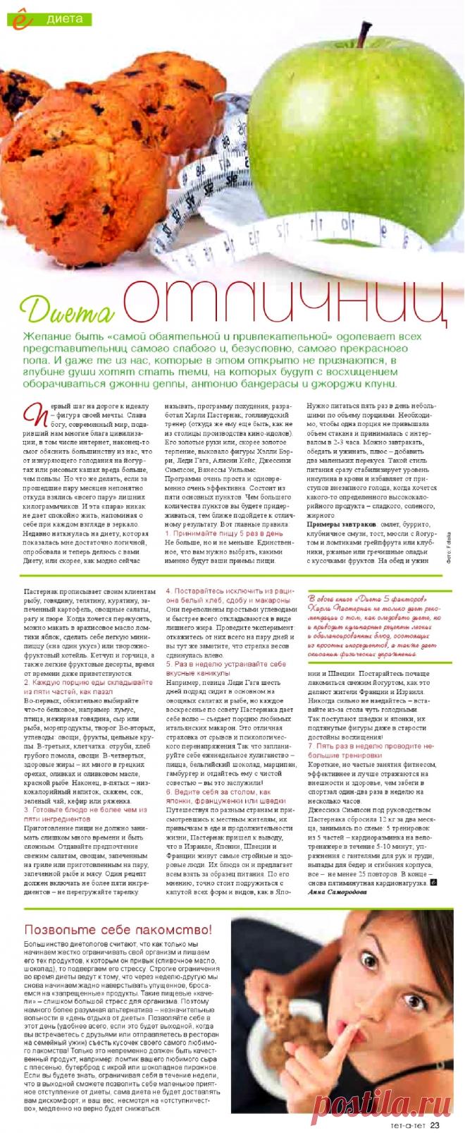 Диета Харли Пастернака