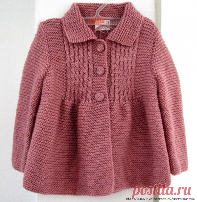 Детское пальто. Идея с etsy.com.