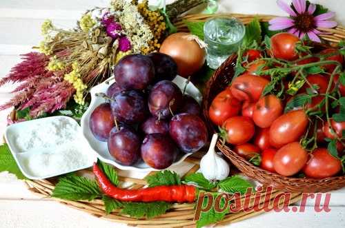 Помидоры со сливами на зиму – 10 рецептов заготовки (с фото)