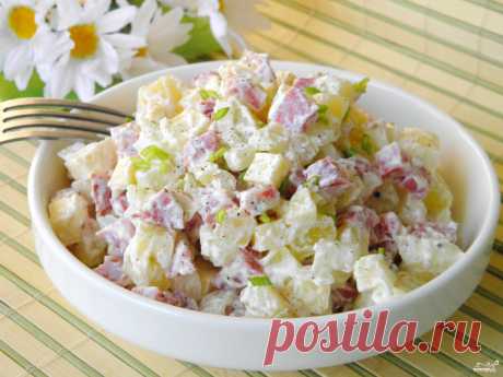 Салат с картошкой и сыром - Повар.ру