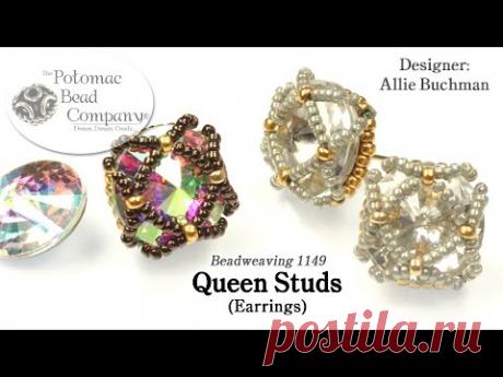 Queen Studs (Earrings) Tutorial