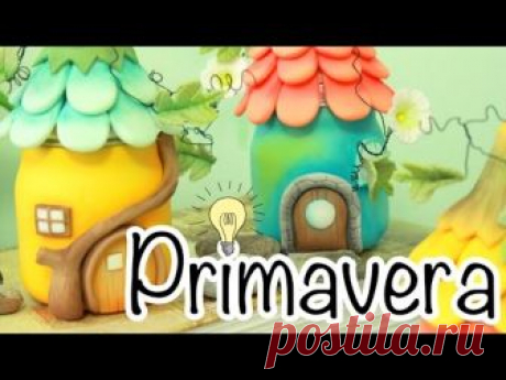 Casitas de Primavera | Pasta Flexibe