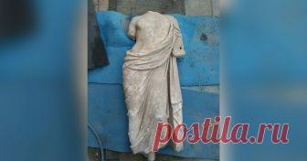 На раскопках в Крыму нашли античную статую В ходе раскопок античного городища Мирмекий в Керчи археологи обнаружили статую времён эллинизма (приблизительно IV век до нашей эры. — Прим. Лайфа).— Статуя представляет собой мужской торс в одежде.