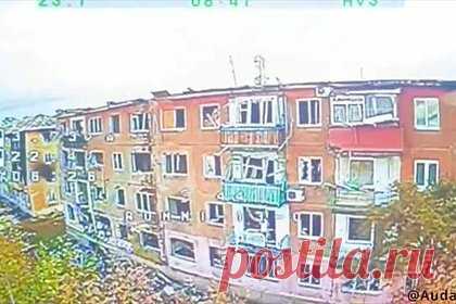 Неудачную попытку ВСУ атаковать многоэтажку в Димитрове сняли на видео