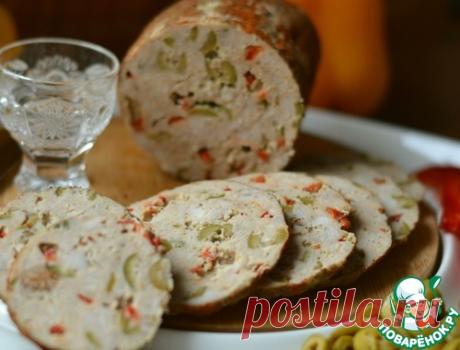 Мясная закуска "А-ля мортаделла" - кулинарный рецепт