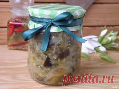 Солянка с баклажанами и капустой на зиму - пошаговый рецепт с фото на Повар.ру