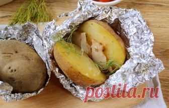 Картошка с салом в духовке в фольге: пошаговый  рецепт  с фото, список продуктов,  калорийность, БЖУ